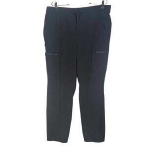 Eddie Bauer Women's Size 16 Flannel Lined Black Snow Pant Water Resistant Warm